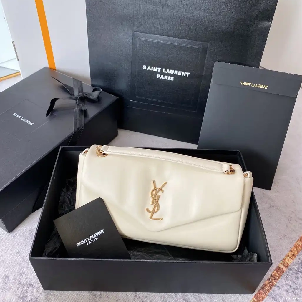 IN YSL CALYPSO LAMBSKIN PLUNGED 0531